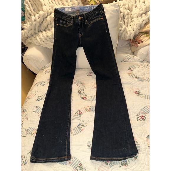 NEW UNWORN VINTAGE GAP 1969 SEXY BOOT JEANS 25 - Picture 2 of 11